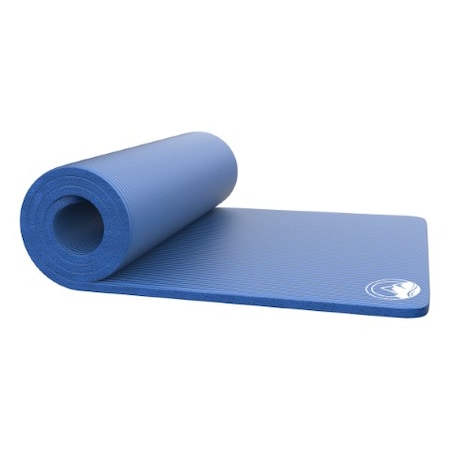 Foam Sleep Pad, 0.75-inch Thick Camping Mat For Cots, Tents,Non-Slip,Lightweight,Carry Handle (Blue)